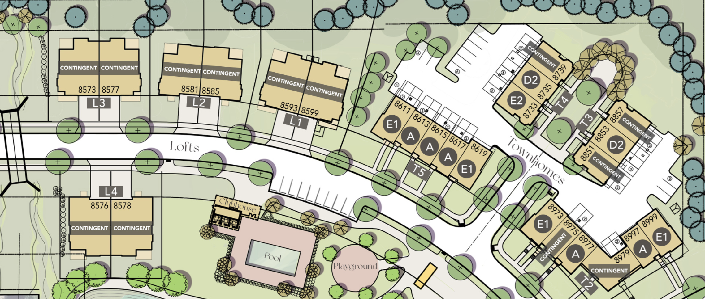 Canvas Phase I Site Plan